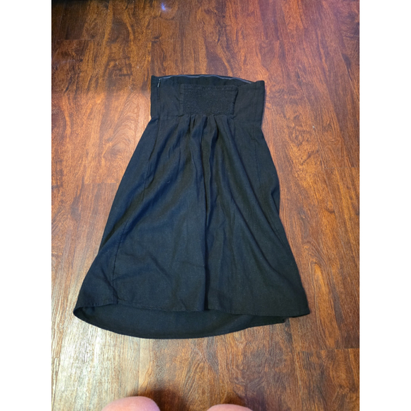Old Navy Black strapless dress size 2 - Picture 3 of 4